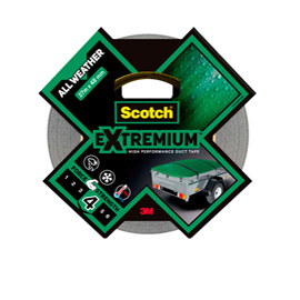 Nastro adesivo extra resistenete - 48 mm x 27,4 mt - nero - scotch®