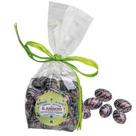 Ovetti di cioccolato fondente - in sacchetto - 200 gr - barbero