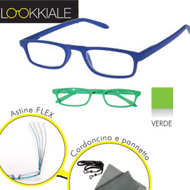 Occhiale diottrie +3,00 mod. Smart verde lokkiale