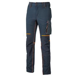 Pantalone da lavoro world linea future - taglia m - deep blue- u-power