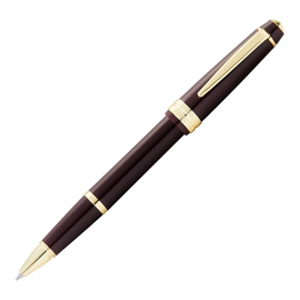 Penna roller bailey light - punta f - fusto bordeaux - cross