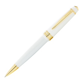 Penna sfera bailey light - punta f - fusto bianco - cross