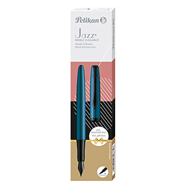 Penna stilografica jazz noble elegance - aquamarin - pelikan