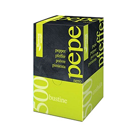 Pepe nero - bustina monodose da 0,2 gr - conf. 500 pezzi