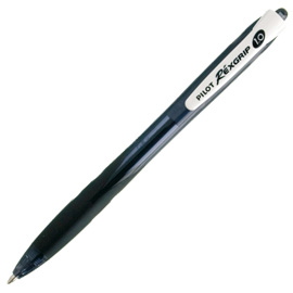 Penna sfera scatto rexgrip begreen 1.0mm nero pilot