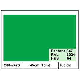Plastica adesiva dc-fix 45cm x 15mt verde 120 lucido