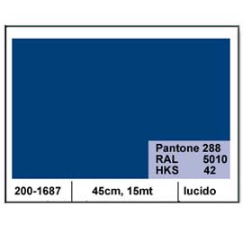 Plastica adesiva dc-fix 45cm x 15mt blu 116 lucido