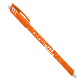 Penna sfera cancellabile cancellik 1,0mm arancio tratto