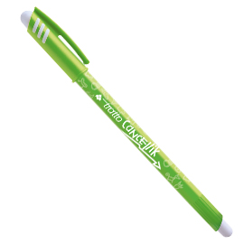 Penna sfera cancellabile cancellik 1,0mm verde chiaro tratto