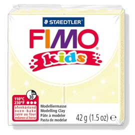 Pasta polimerica fimo kids 42gr giallo perlato 106