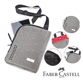 Portatablet grip melange grigio faber castell