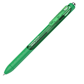 Penna sfera scatto inkjoy gel 0,7mm verde papermate