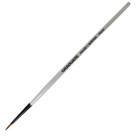Pennello sintetico tondo graduate n.4 manico corto daler rowney