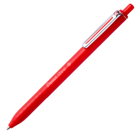 Penna sfera a scatto i zee rosso 0.7mm pentel