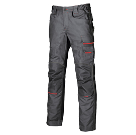 Pantaloni da lavoro invernali free taglia 48 grigio u-power