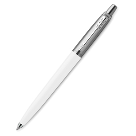 Penna a sfera jotter original - punta m - fusto bianco - parker