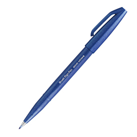 Pennarello sign pen - blu - pentel