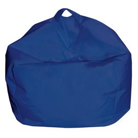 Pouf comodone - 62 x 65 cm - blu - king collection