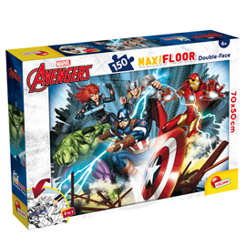 Puzzle maxi - marvel ''avengers'' - 150 pezzi - lisciani