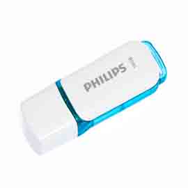 Philips usb 2.0 16gb snow blu