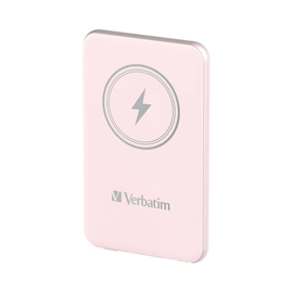 Power bank wireless magnetico 5000 mah rosa_ verbatim