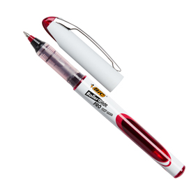 Roller glide pro 537 punta conica 0,7mm rosso bic