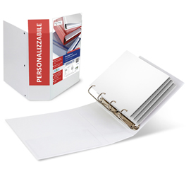 Raccoglitore stelvio ti 100 a4 4q 22x30cm blu personalizzabile sei rota