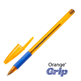 Scatola 20 penna sfera orange® grip 0,8mm blu bic®