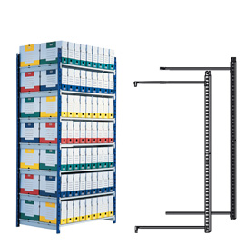 Scaffale rang'eco 5 ripiani 100x70xh200cm - modulo aggiunta