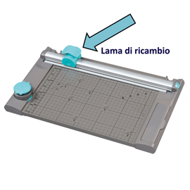 Spare blade stright (lama di ricambio) per taglierina 13939 titanium