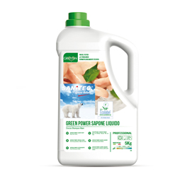 Sapone liquido tanica 5lt green power sanitec