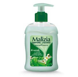 Sapone liquido mani antibatterico malizia - 300 ml - gaia