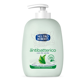 Sapone liquido antibatterico - 200 ml - neutro roberts