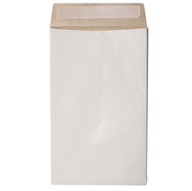 Sacchetto secursac - antistrappo - a4 - 25 x 35 x 4 cm - 130 gr - bianco - blasetti - conf. 100 pezzi