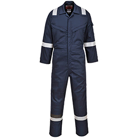 Tuta da lavoro multinorma bizweld iona - taglia l - blu navy - portwest