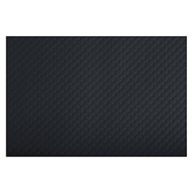 Tovaglietta monouso tiss lack - 30 x 40 cm - carta - nero - pro nappe - conf. 500 pezzi