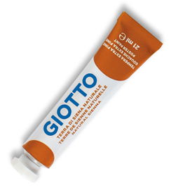Tempera giotto tubo 7 (21ml) terra di siena naturale 20