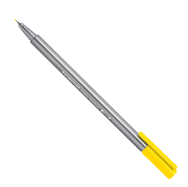 Triplus fineliner punta 0,3mm giallo staedtler