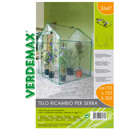 Telo di ricambio - per serra a casetta clematis - verdemax