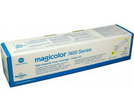 Toner giallo magicolor 7450