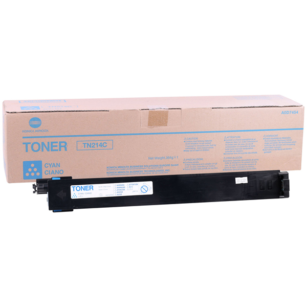 Toner ciano tn214 bizhub c200