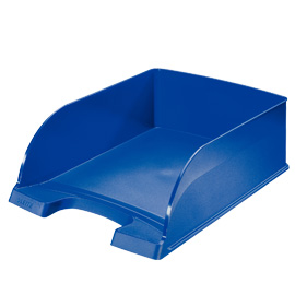 Vaschetta portacorrispondenza jumbo plus blu leitz