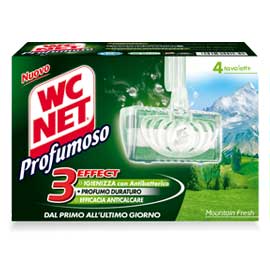 Wc net tavoletta profumoso montain fresh (4x34gr)