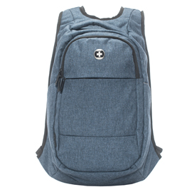 Zaino porta notebook 15'' optical blu denim swiss