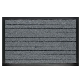 Zerbino asciugapassi alaska 40x70cm grigio velcoc