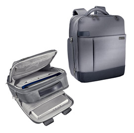 Zaino smart traveller per pc 15,6” grigio leitz complete